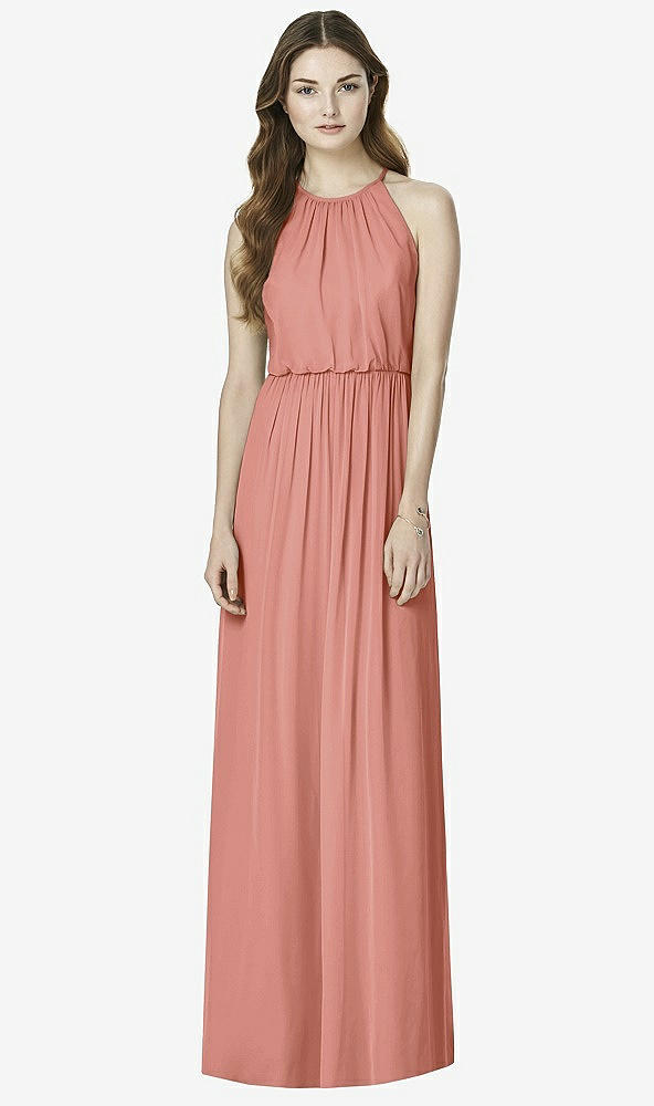 Front View - Desert Rose After Six Bridesmaid Dress 6754