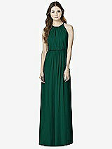 Front View Thumbnail - Hunter Green After Six Bridesmaid Dress 6754