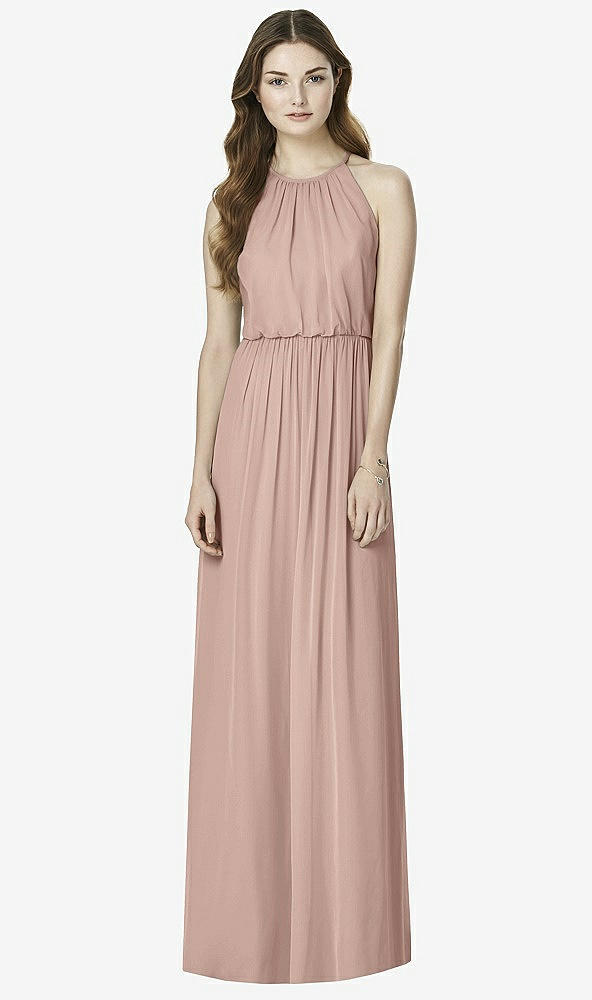 Front View - Neu Nude After Six Bridesmaid Dress 6754