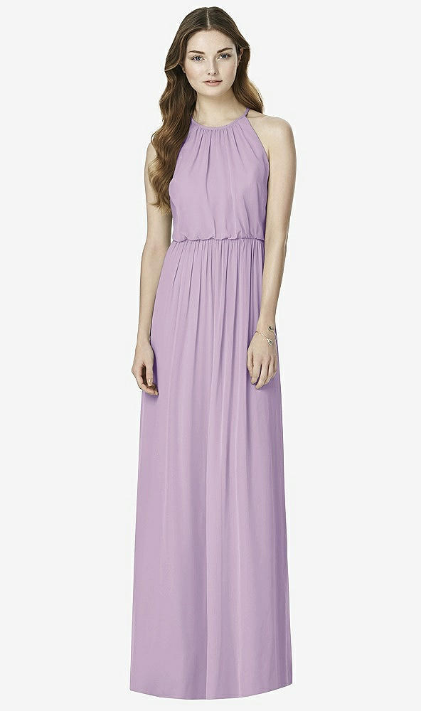 Front View - Pale Purple After Six Bridesmaid Dress 6754