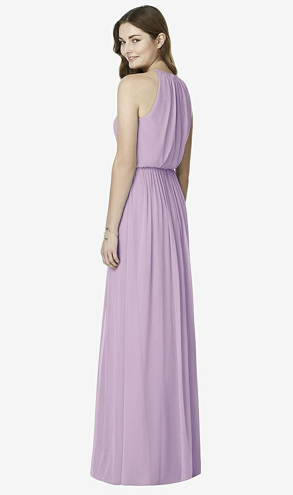 Back View - Pale Purple After Six Bridesmaid Dress 6754