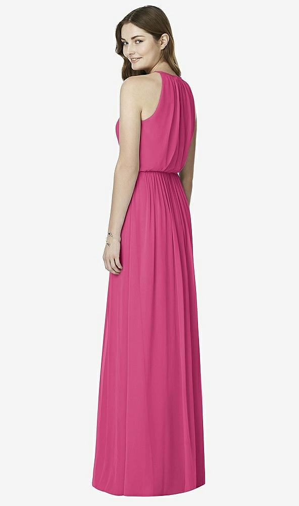 Back View - Tea Rose After Six Bridesmaid Dress 6754