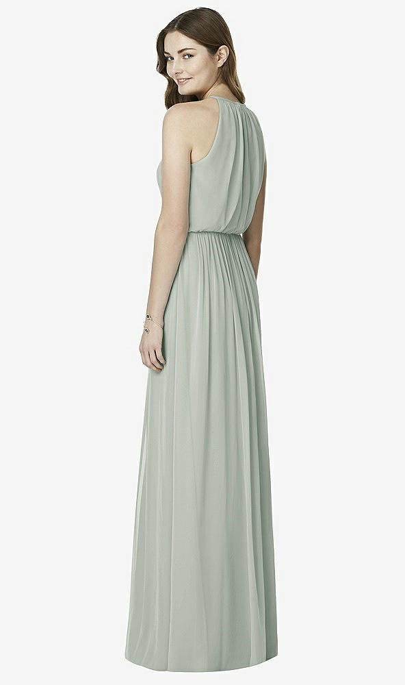 Back View - Willow Green After Six Bridesmaid Dress 6754