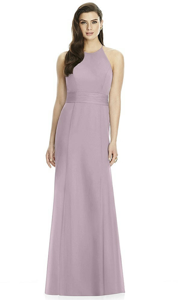 Back View - Lilac Dusk Dessy Bridesmaid Dress 2990