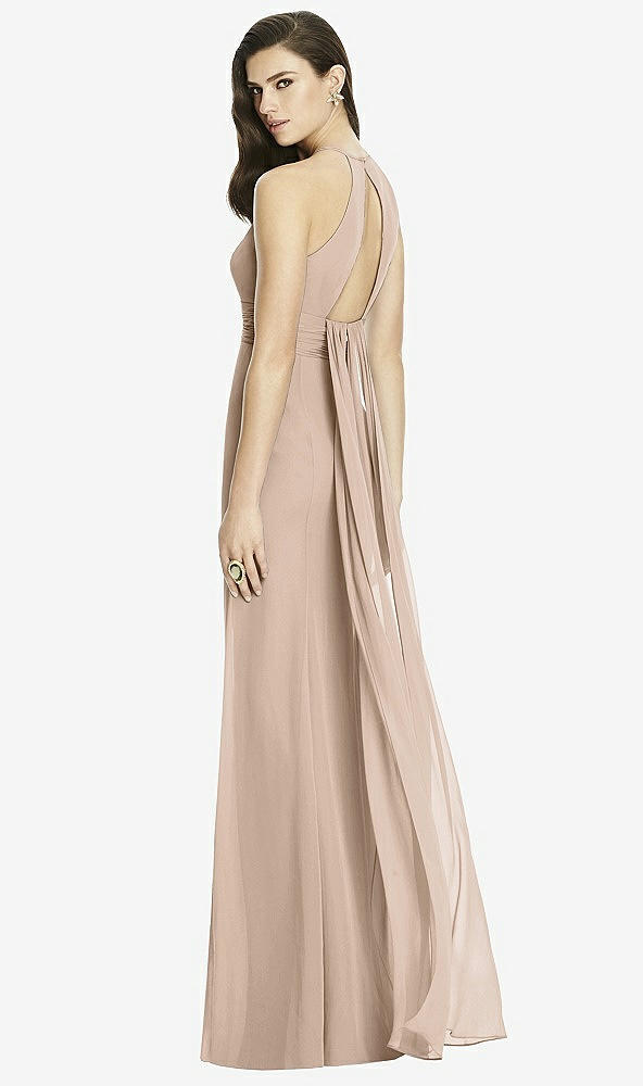 Front View - Topaz Dessy Bridesmaid Dress 2990