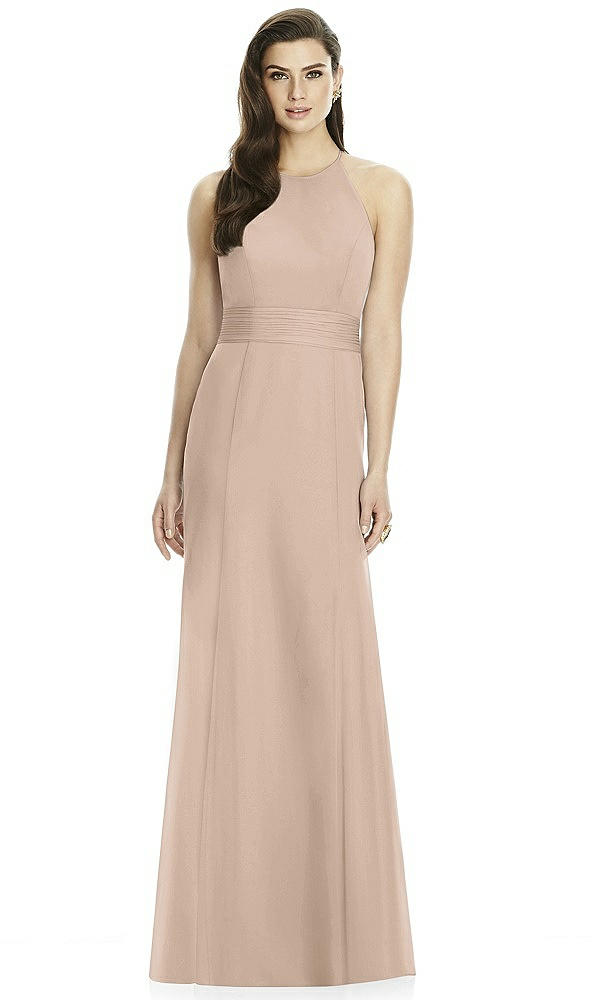 Back View - Topaz Dessy Bridesmaid Dress 2990