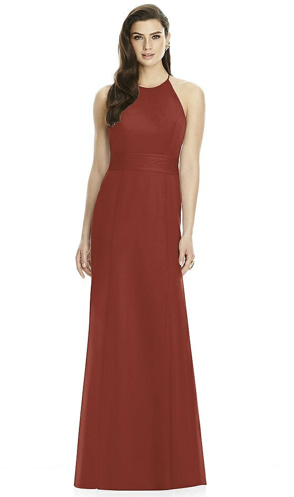 Back View - Auburn Moon Dessy Bridesmaid Dress 2990