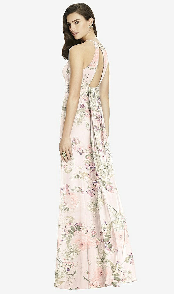 Front View - Blush Garden Dessy Bridesmaid Dress 2990