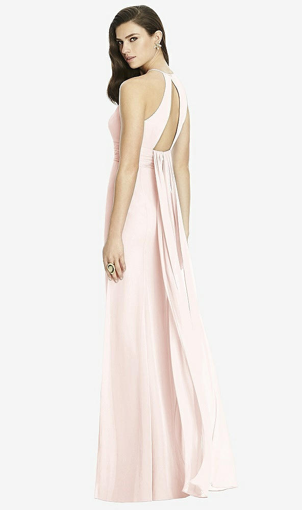 Front View - Blush Dessy Bridesmaid Dress 2990