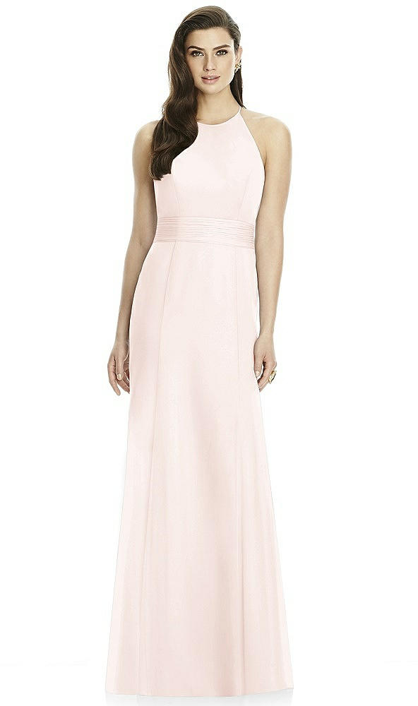 Back View - Blush Dessy Bridesmaid Dress 2990