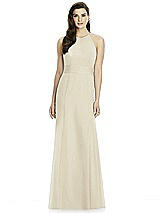 Rear View Thumbnail - Champagne Dessy Bridesmaid Dress 2990