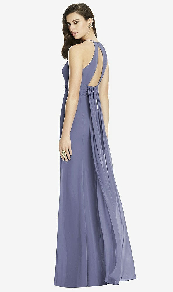 Front View - French Blue Dessy Bridesmaid Dress 2990