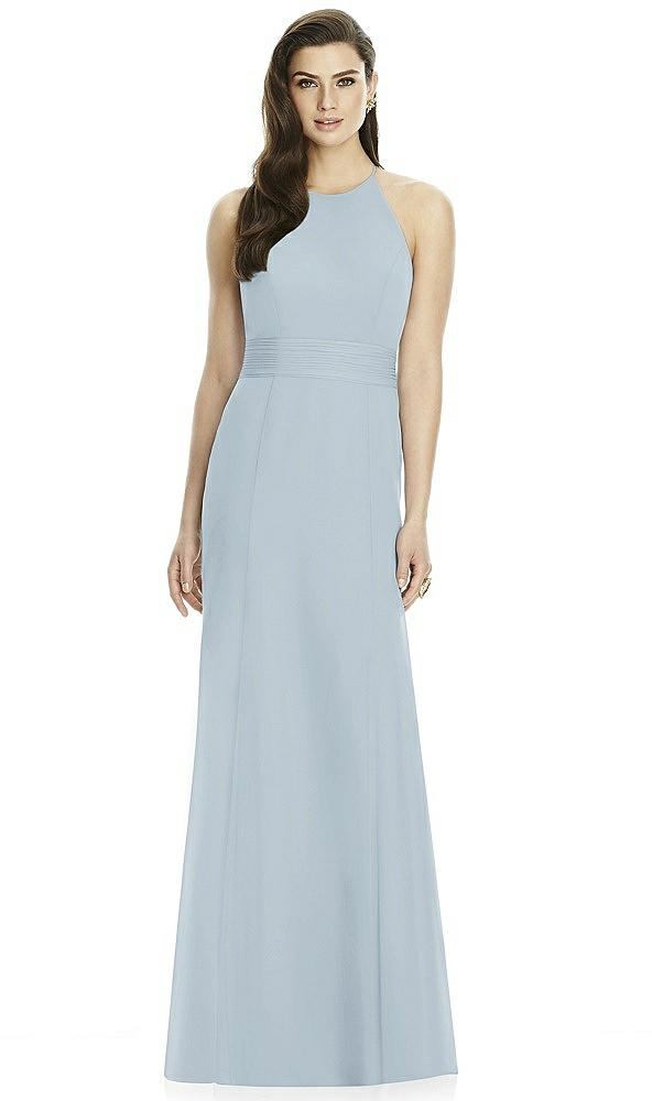 Back View - Mist Dessy Bridesmaid Dress 2990