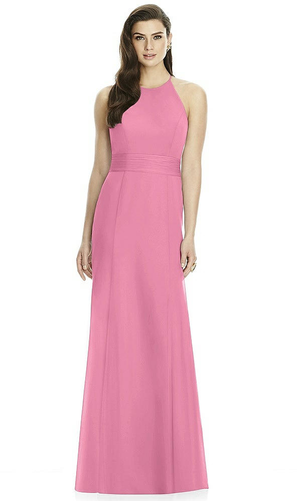 Back View - Orchid Pink Dessy Bridesmaid Dress 2990