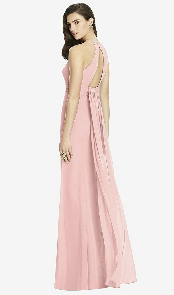 Front View - Rose Dessy Bridesmaid Dress 2990