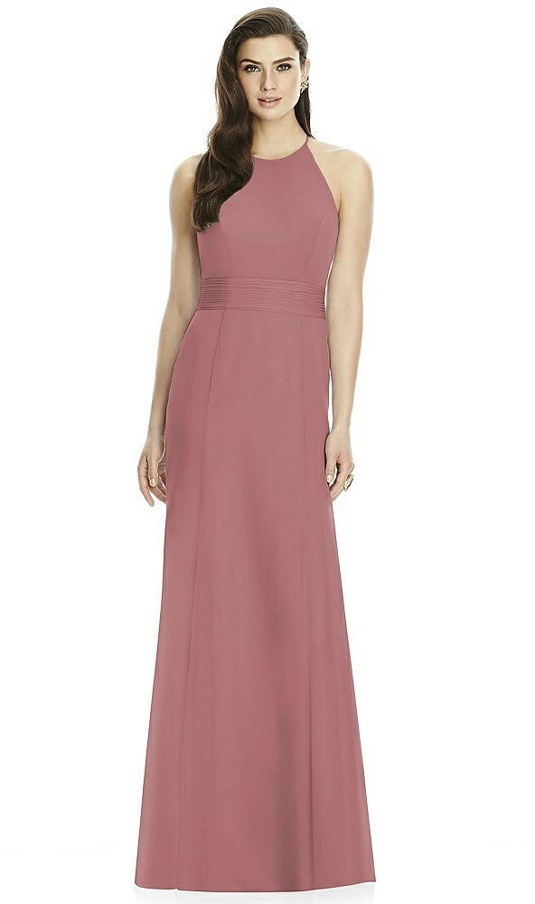 Back View - Rosewood Dessy Bridesmaid Dress 2990