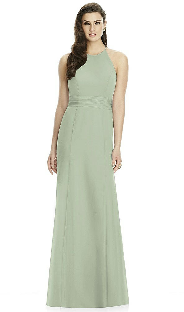 Back View - Sage Dessy Bridesmaid Dress 2990