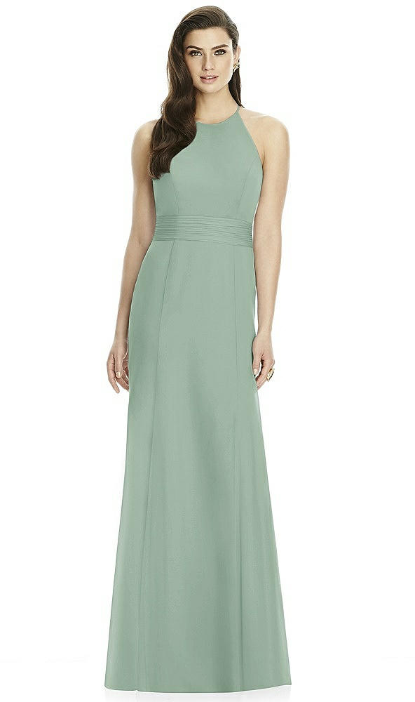 Back View - Seagrass Dessy Bridesmaid Dress 2990