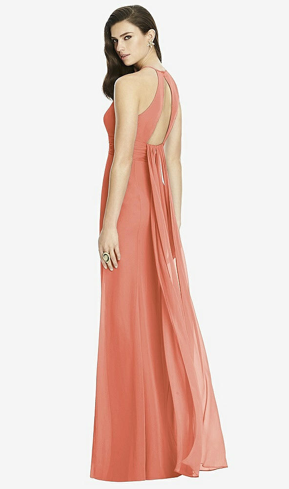 Front View - Terracotta Copper Dessy Bridesmaid Dress 2990