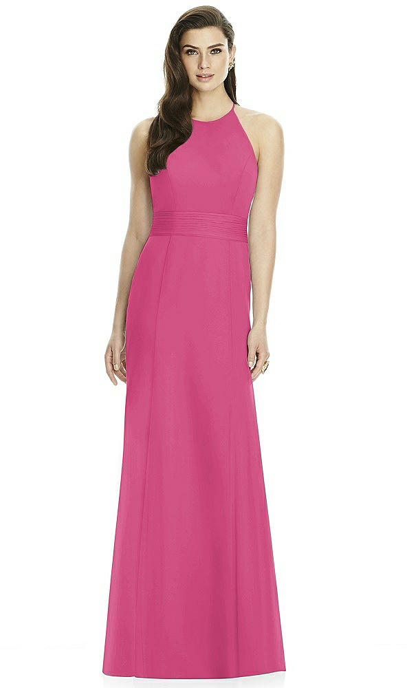 Back View - Tea Rose Dessy Bridesmaid Dress 2990