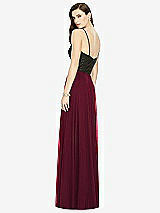 Rear View Thumbnail - Cabernet Chiffon Maxi Skirt