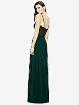 Rear View Thumbnail - Evergreen Chiffon Maxi Skirt