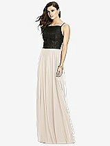 Front View Thumbnail - Oat Chiffon Maxi Skirt