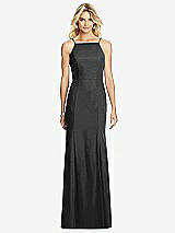 Rear View Thumbnail - Black After Six Bridesmaid Dress 6759