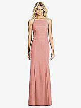 Rear View Thumbnail - Desert Rose After Six Bridesmaid Dress 6759