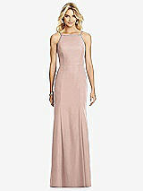 Rear View Thumbnail - Neu Nude After Six Bridesmaid Dress 6759