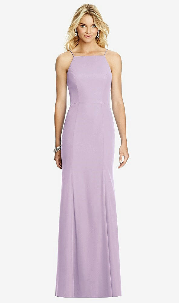 Back View - Pale Purple After Six Bridesmaid Dress 6759