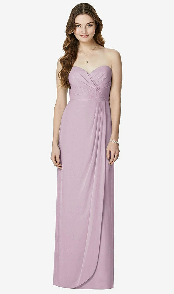 Front View - Suede Rose Bella Bridesmaids Dress BB102