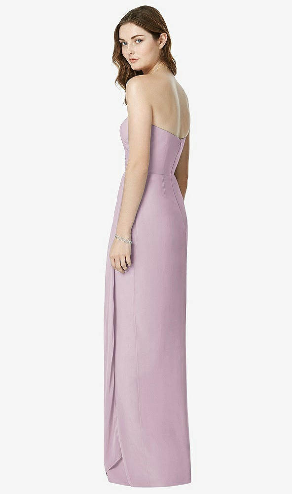 Back View - Suede Rose Bella Bridesmaids Dress BB102