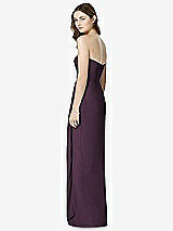 Rear View Thumbnail - Aubergine Bella Bridesmaids Dress BB102