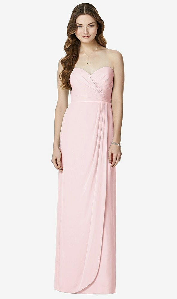 Front View - Ballet Pink Bella Bridesmaids Dress BB102