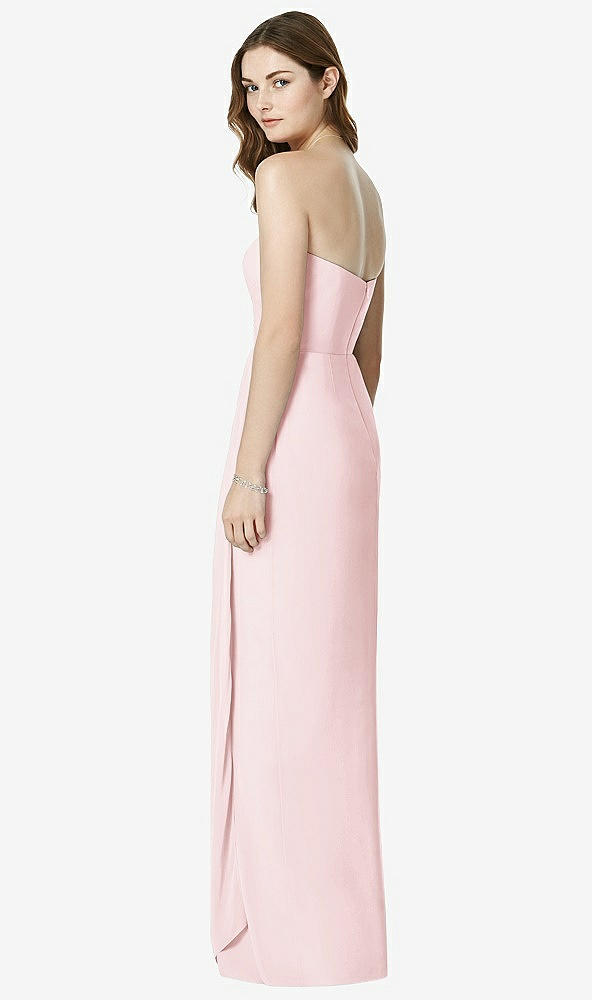 Back View - Ballet Pink Bella Bridesmaids Dress BB102