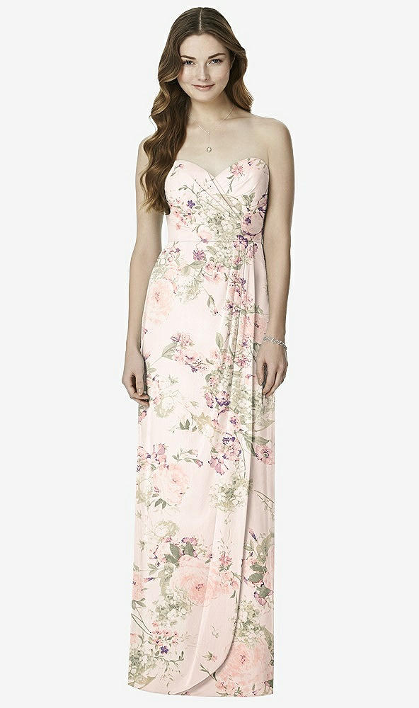 Front View - Blush Garden Bella Bridesmaids Dress BB102