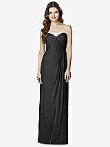 Front View Thumbnail - Black Bella Bridesmaids Dress BB102