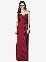 Front View Thumbnail - Burgundy Bella Bridesmaids Dress BB102