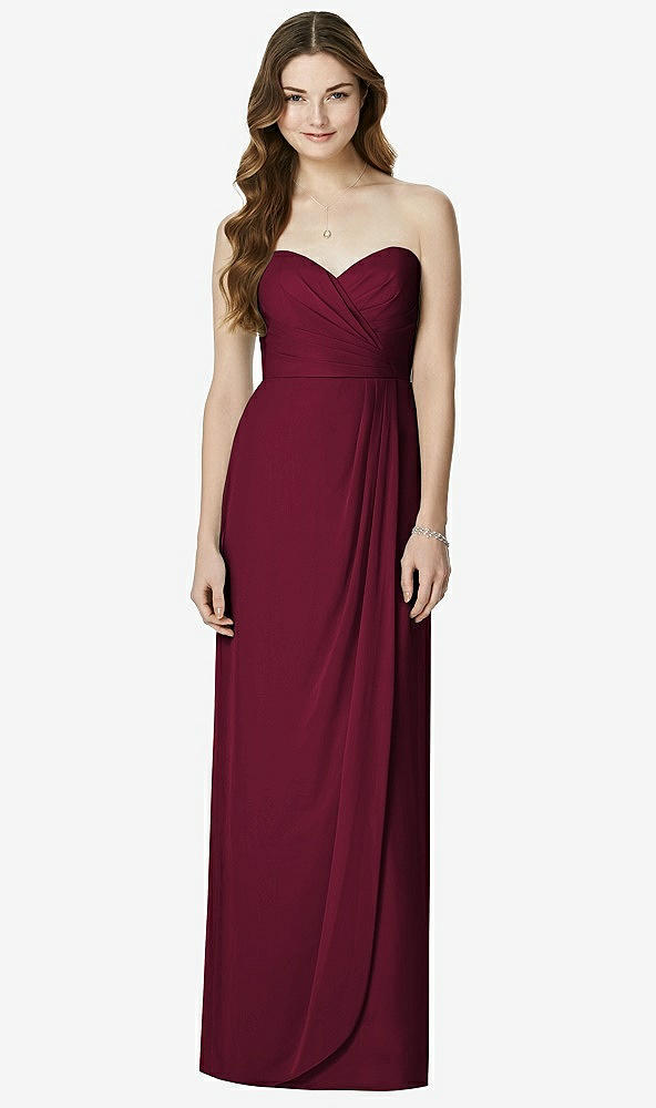 Front View - Cabernet Bella Bridesmaids Dress BB102