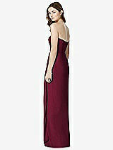 Rear View Thumbnail - Cabernet Bella Bridesmaids Dress BB102