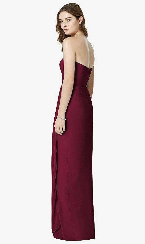 Back View - Cabernet Bella Bridesmaids Dress BB102