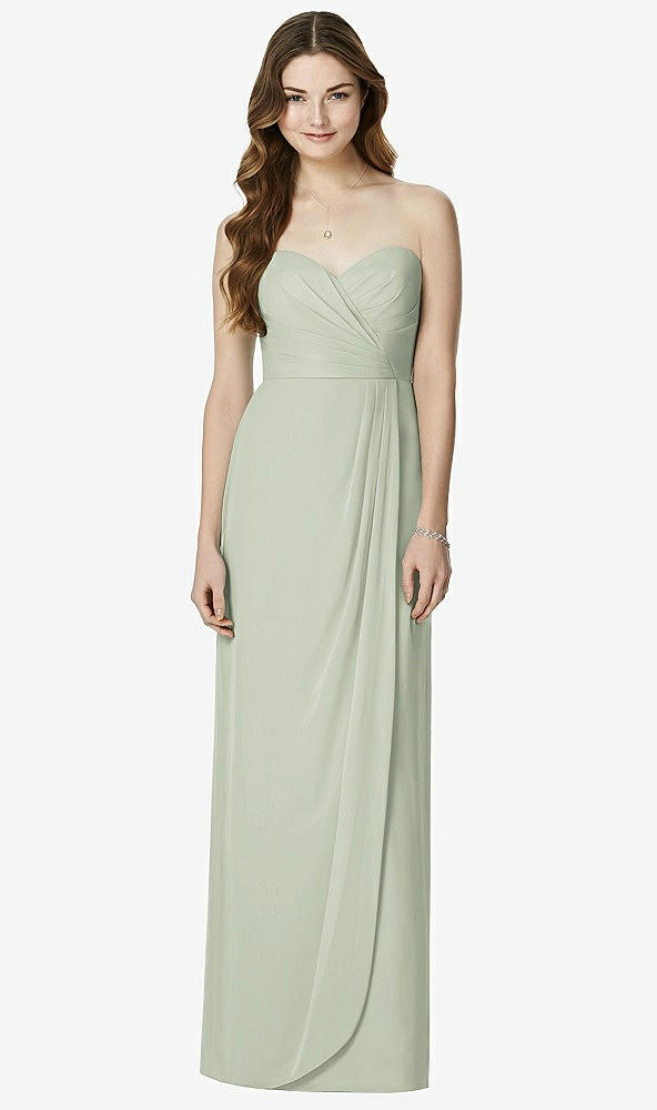 Front View - Celadon Bella Bridesmaids Dress BB102