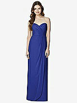 Front View Thumbnail - Cobalt Blue Bella Bridesmaids Dress BB102