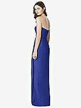 Rear View Thumbnail - Cobalt Blue Bella Bridesmaids Dress BB102