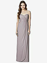 Front View Thumbnail - Cashmere Gray Bella Bridesmaids Dress BB102