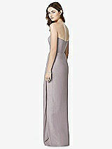 Rear View Thumbnail - Cashmere Gray Bella Bridesmaids Dress BB102