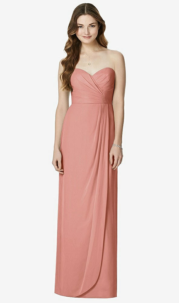 Front View - Desert Rose Bella Bridesmaids Dress BB102