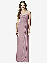 Front View Thumbnail - Dusty Rose Bella Bridesmaids Dress BB102