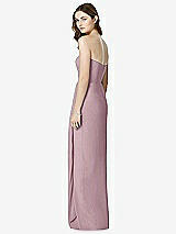 Rear View Thumbnail - Dusty Rose Bella Bridesmaids Dress BB102